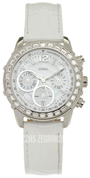 Guess Biały/Skóra Ø39 mm W0017L1
