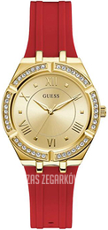 Guess Żółte złoto/Guma Ø36 mm W0034L6