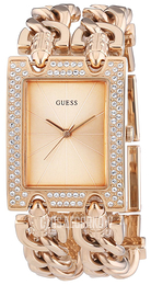 Guess Dress Różowe złoto/Stal w kolorze różowego złota W0072L3
