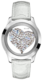 Guess Srebrny/Skóra Ø30.5 mm W0113L1