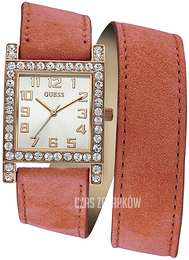 Guess Trend Srebrny/Skóra W0158L2