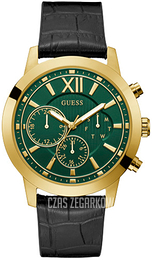 Guess Zielony/Skóra Ø45 mm W0219G2