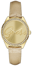 Guess Dress Szampański/Skóra Ø37 mm W0229L4