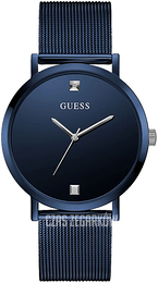 Guess Supernova Niebieski/Stal Ø44 mm W0248G4