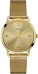 Guess Wafer Zloty/Stal w odcieniu złota Ø40 mm W0280G3