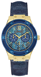 Guess Jet Niebieski/Skóra Ø39 mm W0289L3