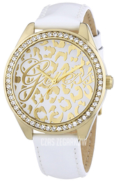 Guess Biały/Skóra Ø35 mm W0401L1