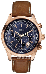 Guess Pursuit Niebieski/Skóra Ø46 mm W0500G1