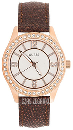 Guess Dress Kremowy/Skóra Ø37 mm W0512L1