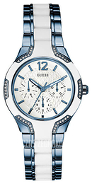 Guess Biały/Stal Ø36 mm W0556L9