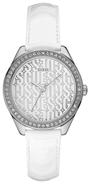 Guess Trend Biały/Skóra Ø37 mm W0560L1