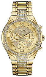 Guess Żółte złoto/Stal w odcieniu złota Ø44 mm W0628L2