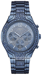 Guess Stellar Niebieski/Stal Ø38 mm W0628L6