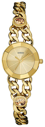 Guess Żółte złoto/Stal w odcieniu złota Ø25 mm W0715L2