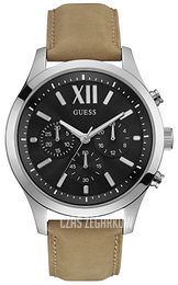 Guess Czarny/Skóra Ø45 mm W0789G1