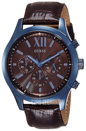 Guess Brązowy/Skóra Ø46 mm W0789G2