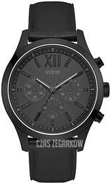 Guess Czarny/Skóra Ø46 mm W0789G4