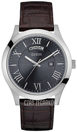 Guess Szary/Skóra Ø44 mm W0792G5