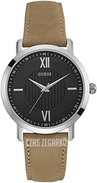 Guess Czarny/Skóra Ø40 mm W0793G1