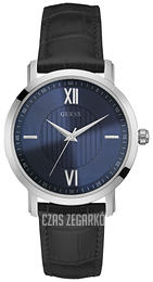 Guess Niebieski/Skóra Ø40 mm W0793G2