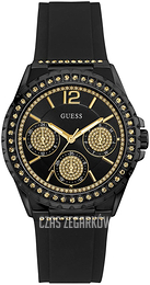 Guess Czarny/Guma Ø39 mm W0846L1