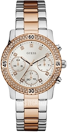 Guess Srebrny/Stal Ø38 mm W0851L3