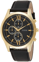 Guess Czarny/Skóra Ø44 mm W0876G5