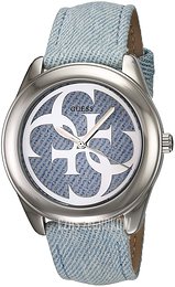 Guess Niebieski/Skóra Ø40 mm W0895L7