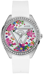 Guess Biały/Guma Ø44 mm W0904L1