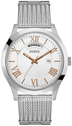 Guess Srebrny/Stal Ø44 mm W0923G1