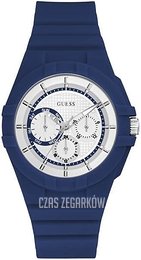 Guess Srebrny/Guma Ø42 mm W0942L5