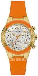 Guess Srebrny/Guma Ø44 mm W0958L1