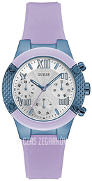 Guess Srebrny/Guma Ø38 mm W0958L2