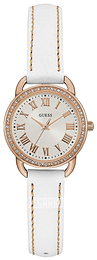 Guess Dress Biały/Skóra Ø27 mm W0959L3