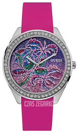 Guess Trend Wielokolorowy/Guma Ø44 mm W0960L1