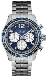 Guess Niebieski/Stal Ø44 mm W0969G1