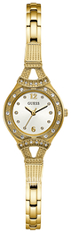 Guess Biały/Stal w odcieniu złota Ø22 mm W1032L2