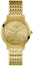 Guess Lattice Żółte złoto/Stal w odcieniu złota Ø38 mm W1088L1