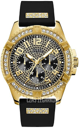 Guess Czarny/Stal w odcieniu złota Ø48 mm W1132G1