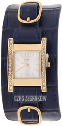 Guess Srebrny/Skóra W1136L4