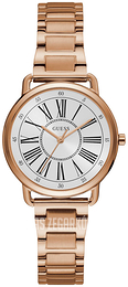 Guess Jackie Srebrny/Stal w kolorze różowego złota Ø34 mm W1148L3