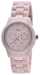 Guess Różowy/Plastik Ø40 mm W11603L3