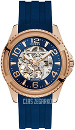 Guess Niebieski/Guma Ø44 mm W1178G3