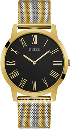 Guess Czarny/Stal Ø44 mm W1179G2