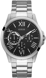 Guess Czarny/Stal Ø46 mm W1184G1