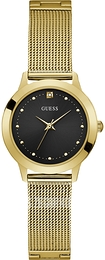Guess Czarny/Stal w odcieniu złota Ø31 mm W1197L5