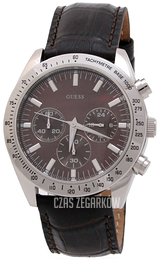 Guess Brązowy/Skóra Ø43 mm W12004G2