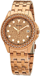 Guess Różowe złoto/Stal w kolorze różowego złota Ø36 mm W1235L3