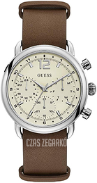 Guess Beżowy/Skóra Ø40 mm W1242G1