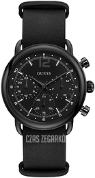 Guess Czarny/Skóra Ø40 mm W1242G3